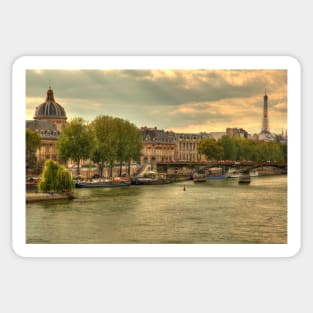 The Colours Of Paris In HDR © Sticker